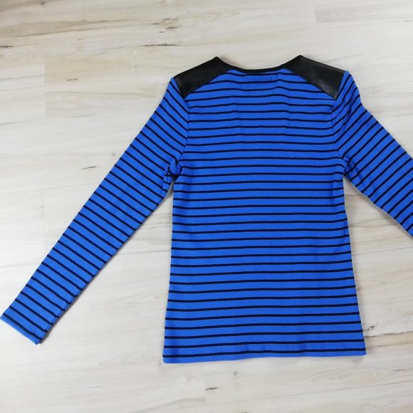 Blue and Black Ralph Lauren long sleeve top - Picture 9 of 9